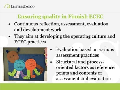 Quality and assessment in early childhood education