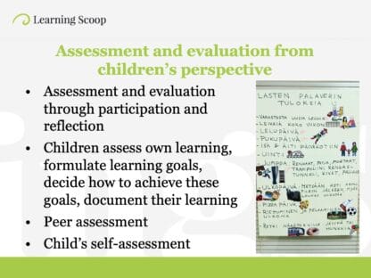 Quality and assessment in early childhood education