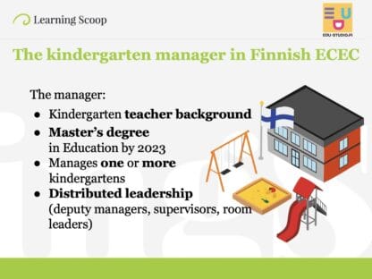 kindergarten leader online course